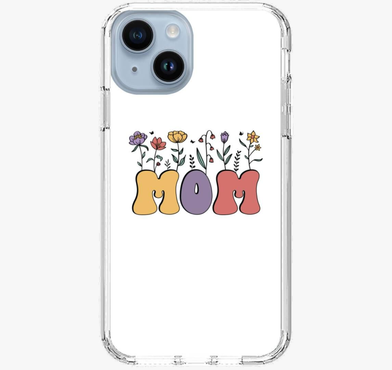 Mom hippi virágos telefontok