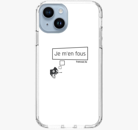 Nem érdekel! szürke feliratú t...