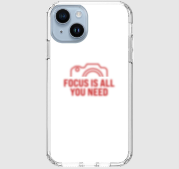 Focus is all you need bordó mintás telefontok
