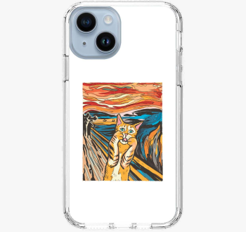 Cicás festményes telefontok