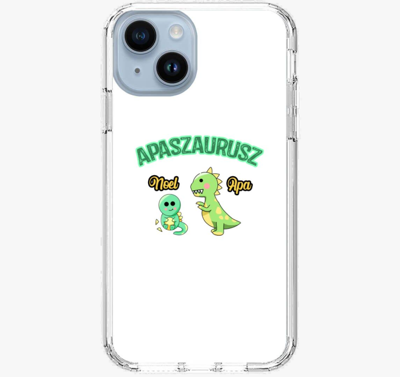 Apaszaurusz telefontok - egyedi névvel