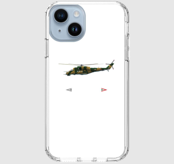 Mi-24V fehér felirattal telefontok