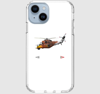 Mi-24V karikatúra fehér felirattal telefontok