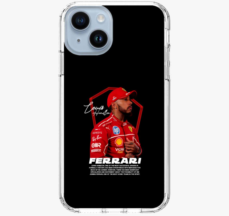 Lewis Hamilton Ferrari Arckép telefontok