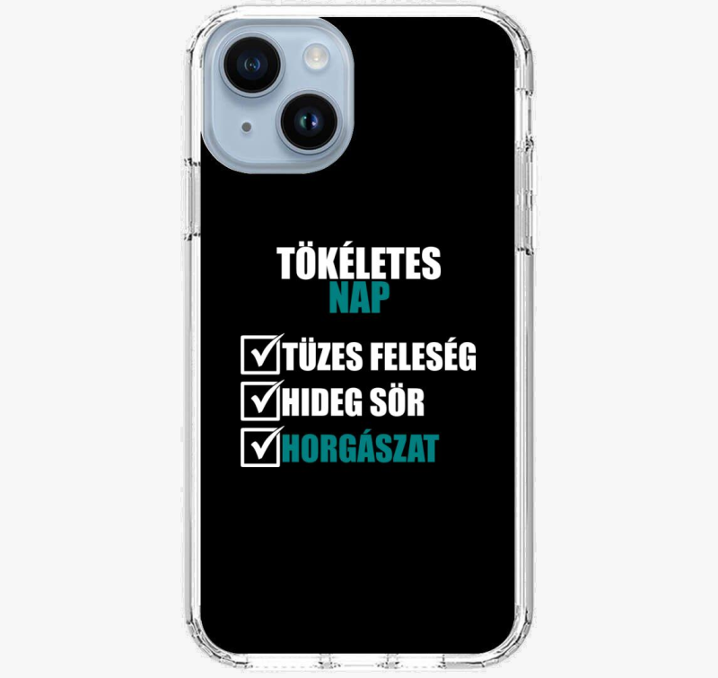 Tökéletes nap a horgászatra mintás telefontok
