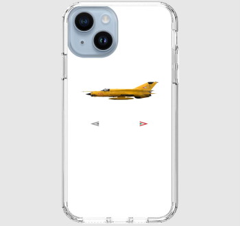 MiG-21 Cápeti fehér felirattal telefontok