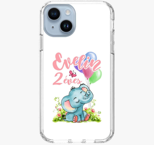 Elefánt lufival lányos szülina...