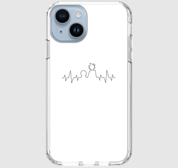 Rick és Morty heartbeat - fekete telefontok