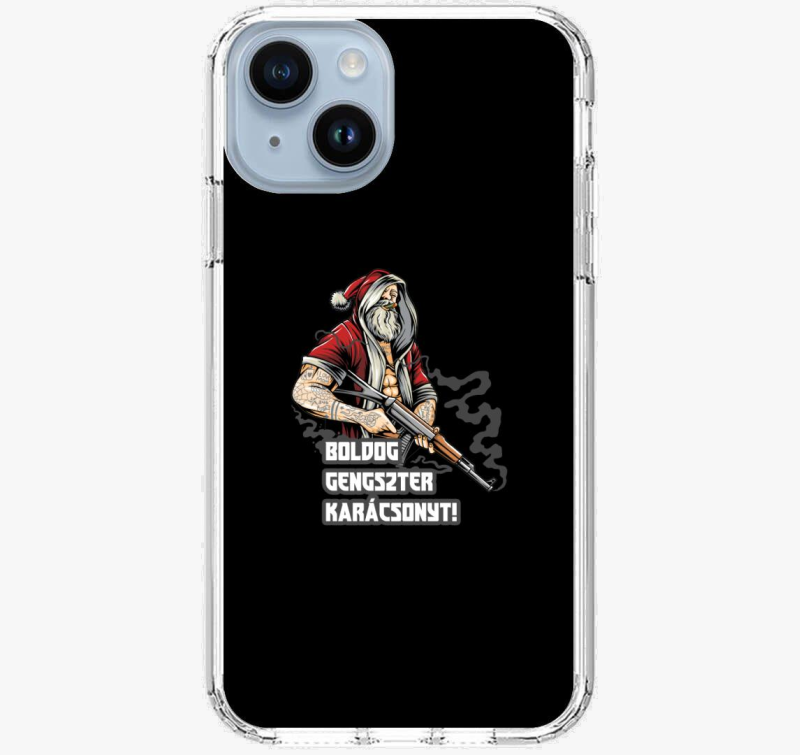 Boldog gengszter karácsonyt telefontok