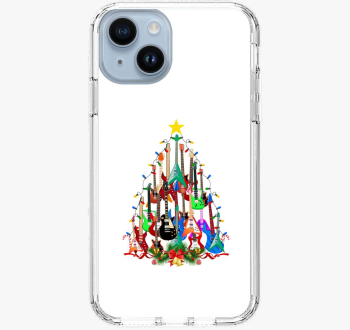Gitár karácsonyfa telefontok