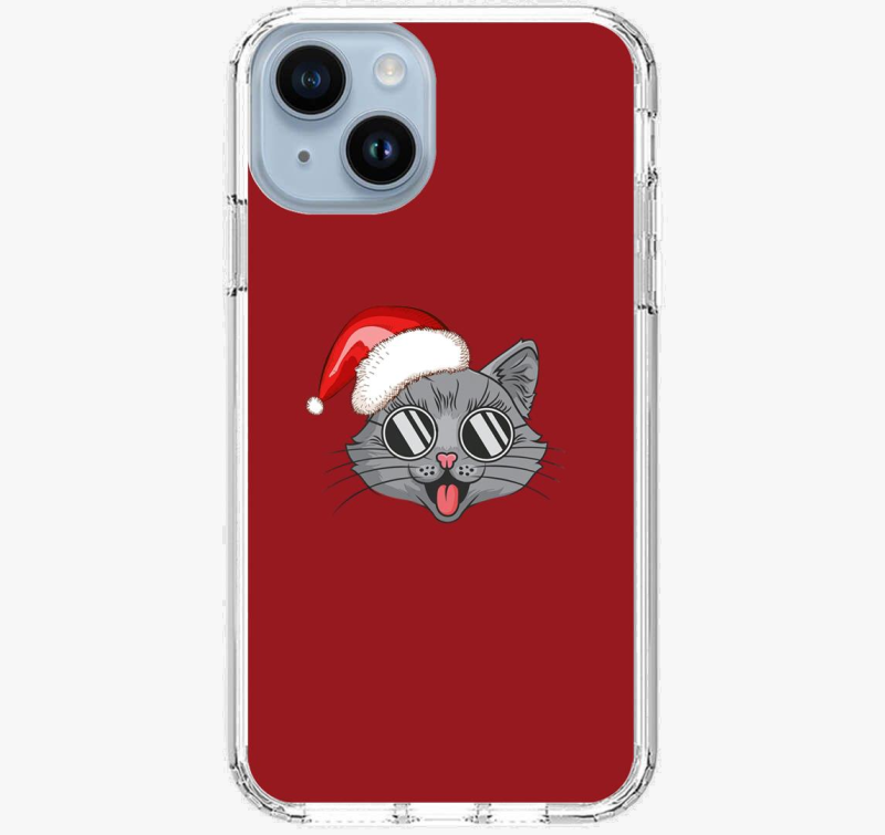 Boldog Macska karácsonyi telefontok