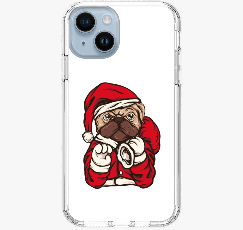 Mopszos mikulás telefontok