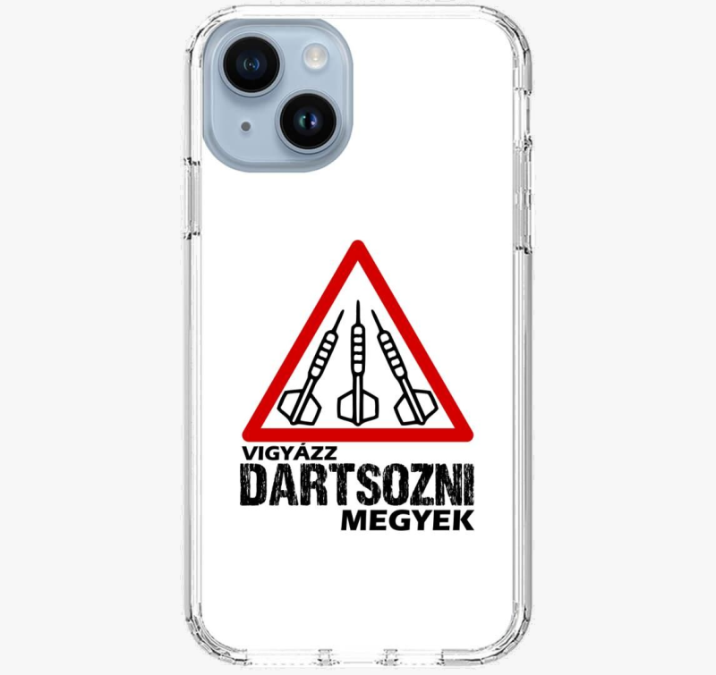 Vigyázz dartsozni megyek telefontok