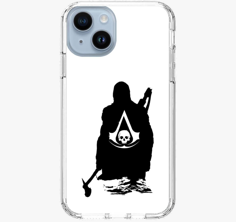 Assassins Creed sziluett mintájú telefontok