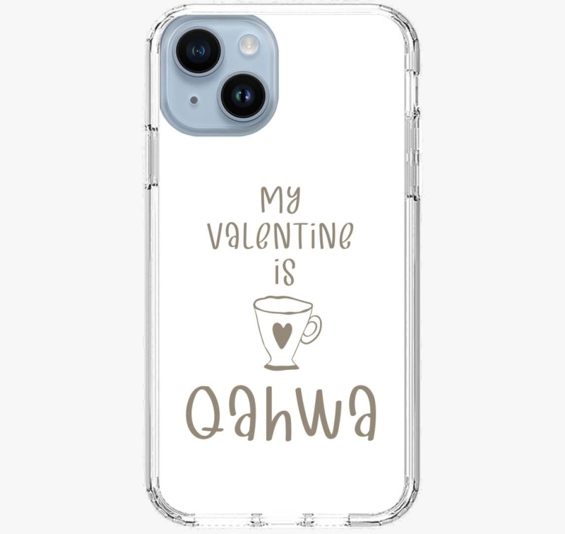 My Valentine is Qahwa - török/arab kávés (világos) telefontok 