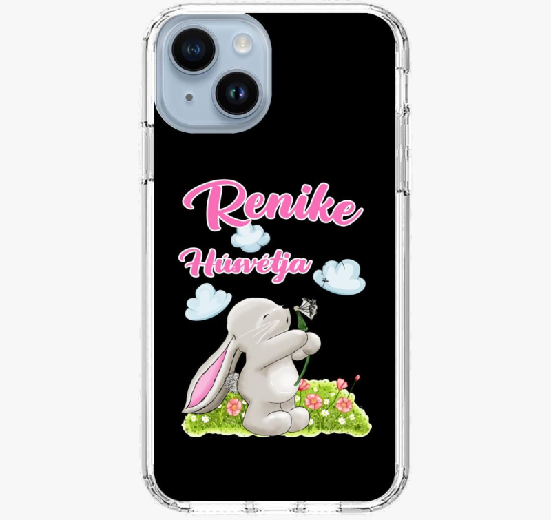Húsvét Nyuszi fújókával névvel lány telefontok