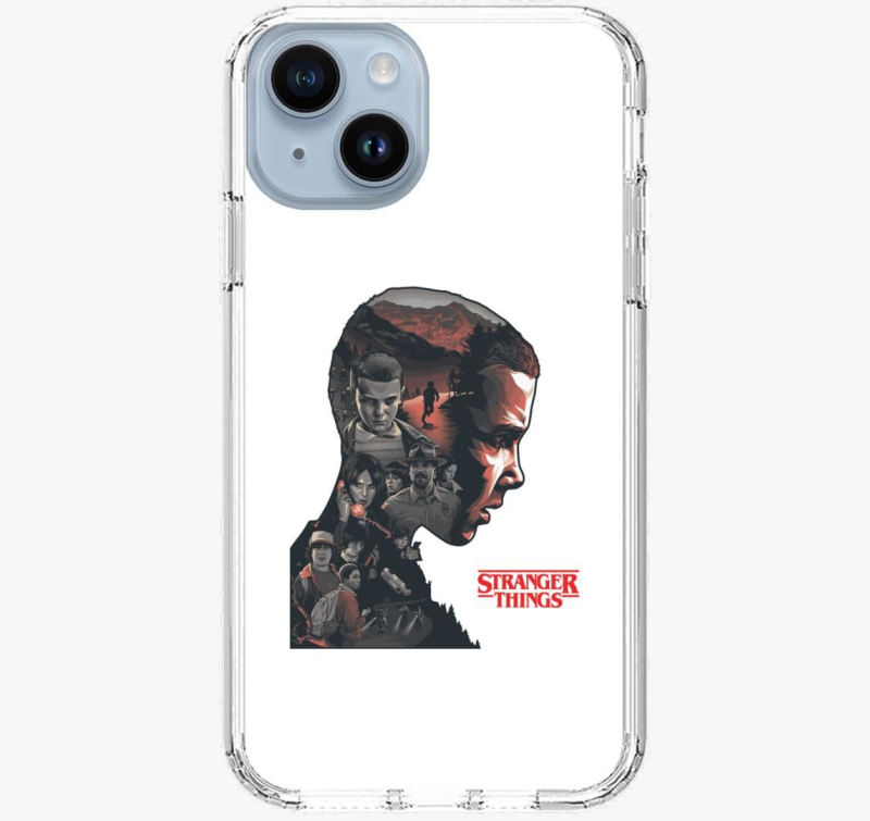 Stranger Things sziluett telefontok