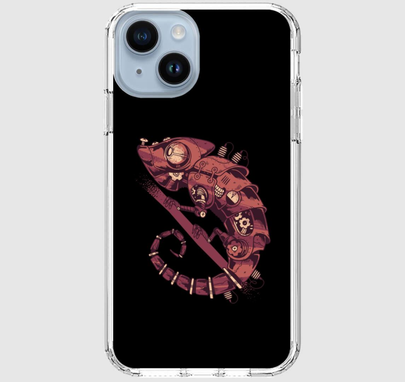 Steampunk kaméleon telefontok