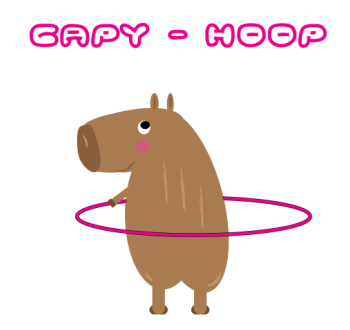 Capybara - hulahopp telefontok
