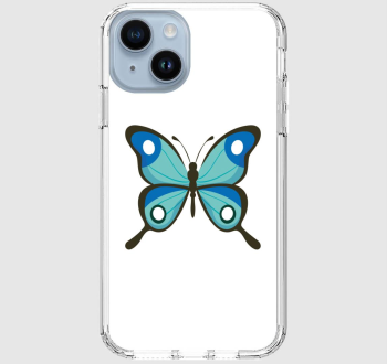 Gyönyörű kék pillangó telefontok