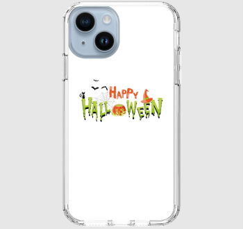 Happy Halloween felirat telefontok