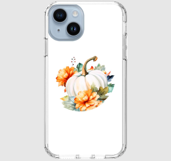 Floral white pumpkin telefontok
