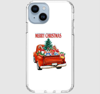 Retró karácsonyi furgon telefontok