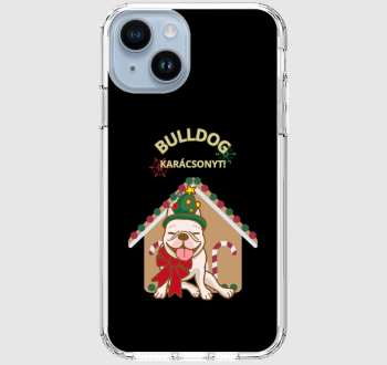 Bulldog Karácsonyt - karácsonyi kutyás telefontok