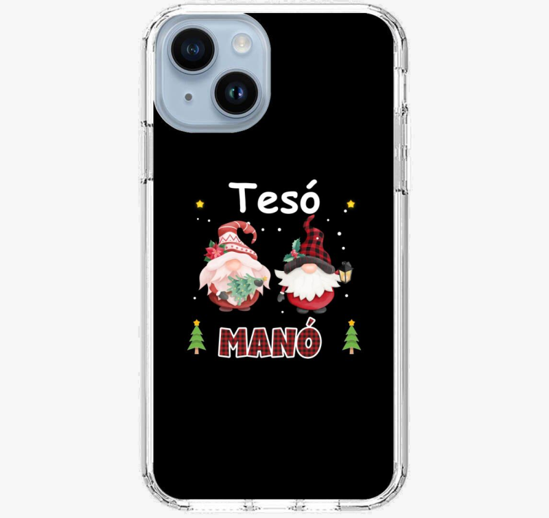 Tesó karácsonyi manó telefontok