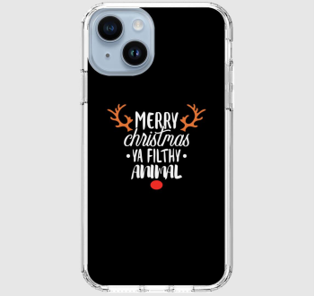 Merry Christmas Ya Filthy Animal szarvasos telefontok