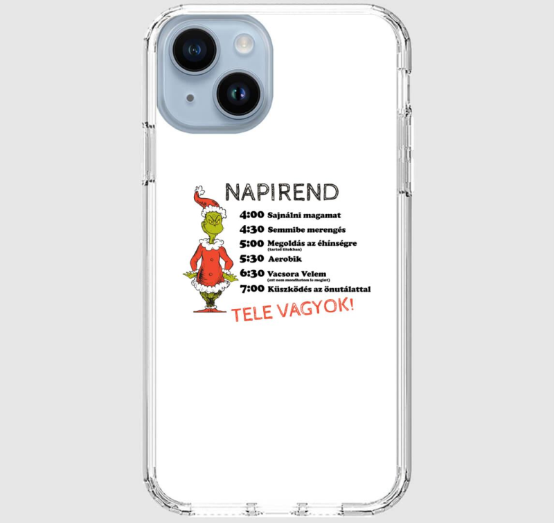 Grinch napirend telefontok