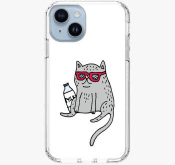 Beállt macska telefo