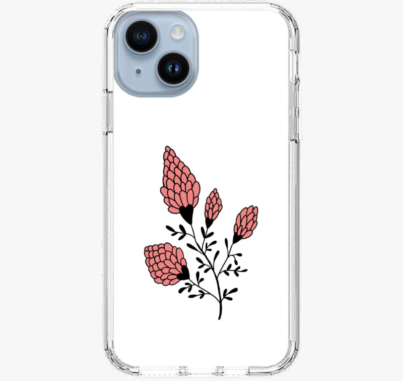 Vadvirágok szívekkel - színes telefontok 