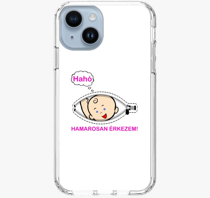 Hamarosan érkezem kislányos kismama telefontok