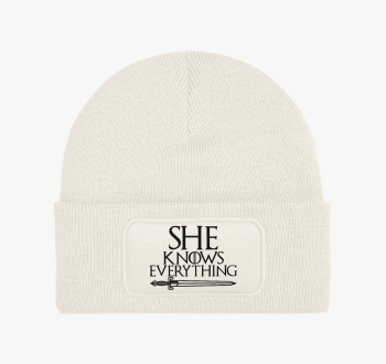 She Knows everything...