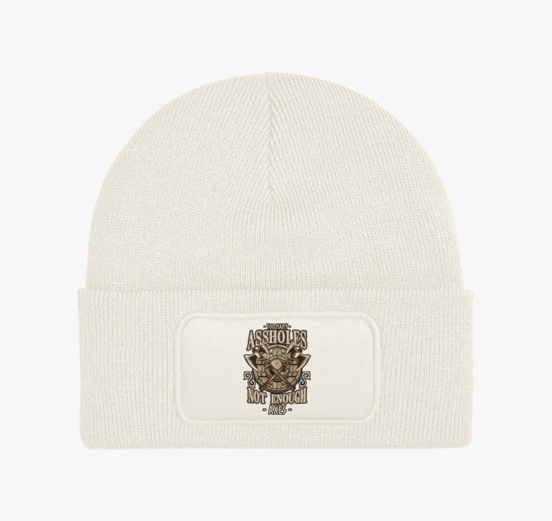 Too many assholes téli sapka