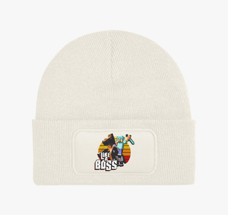 Minecraft Like a boss téli sapka