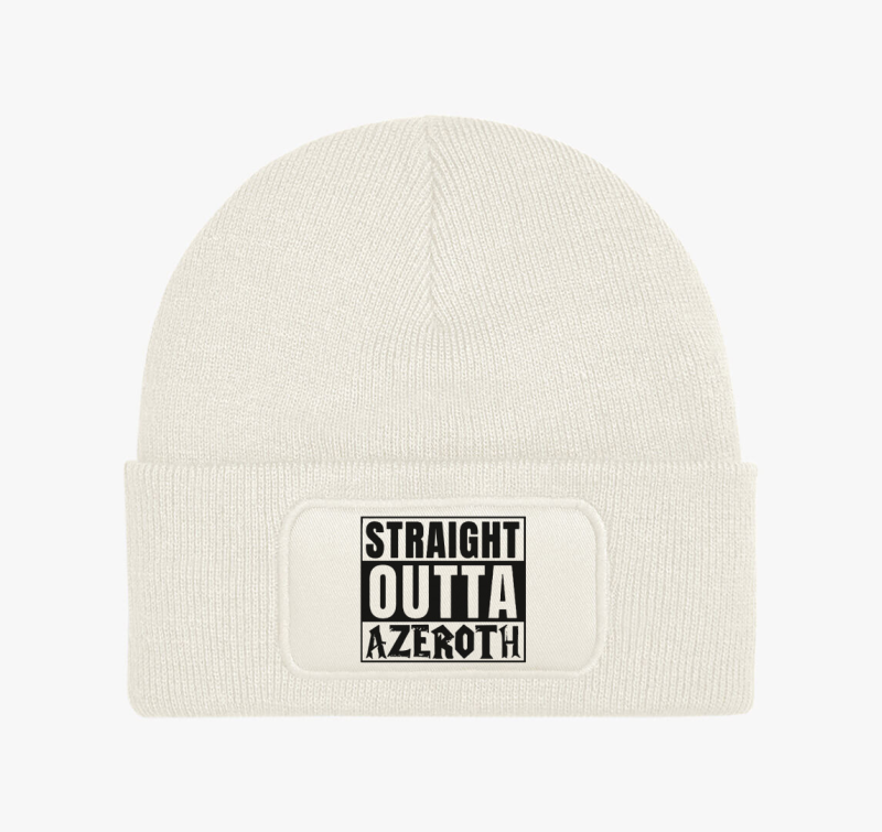 WOW Straight outta azeroth téli sapka