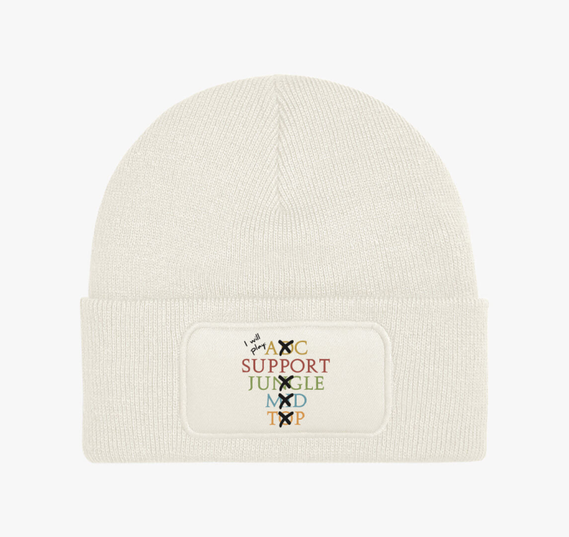 I will play support téli sapka