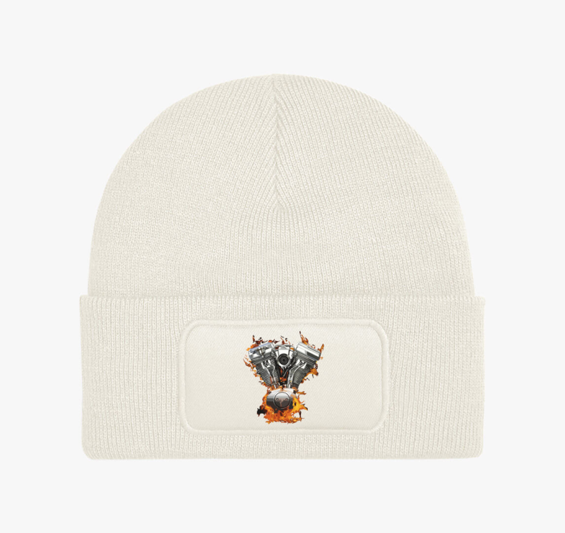 Flamming V motor téli sapka