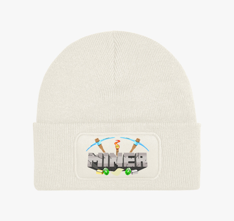 Minecraft miner téli sapka