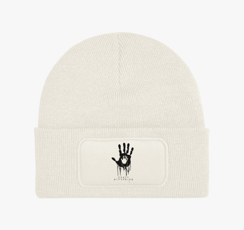 Death Stranding feliratú téli sapka