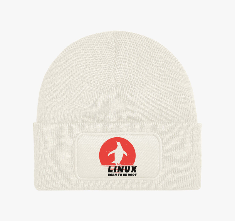 Linux born to be root téli sapka