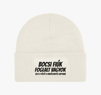 Bocsi fiúk foglalt v...