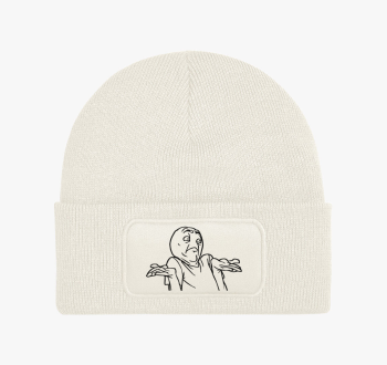 Meme face téli sapka