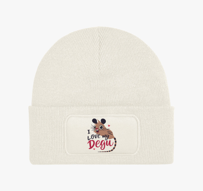 I love my degu téli sapka