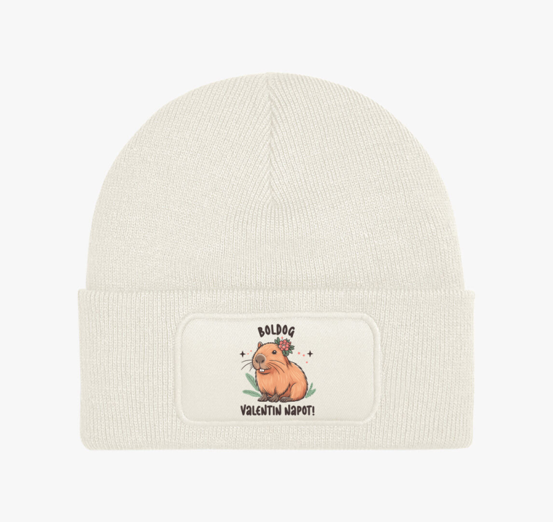Capybara valentin téli sapka
