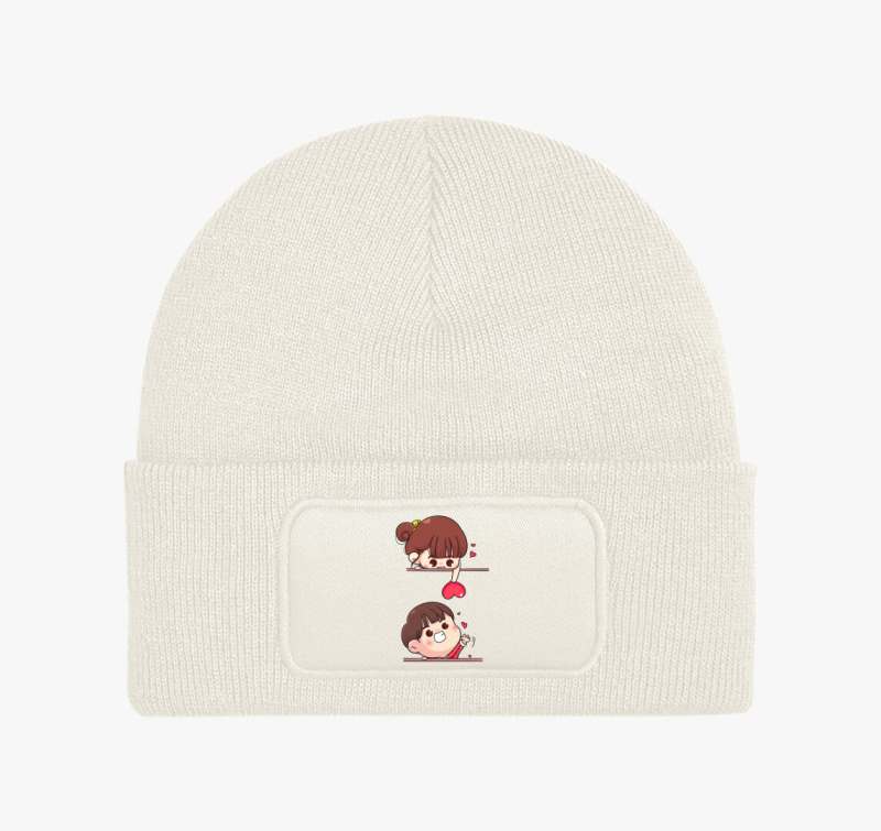 Cuki szerelmespár téli sapka
