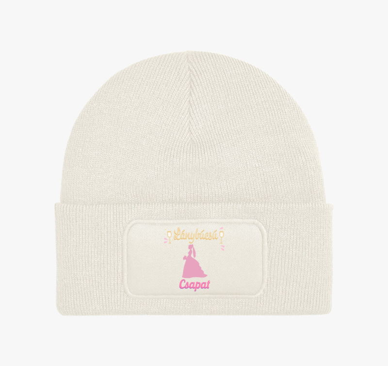 Lánybúcsú csapat lánybúcsúra téli sapka