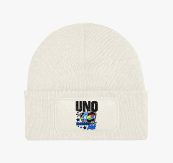UNO mintás téli sapk